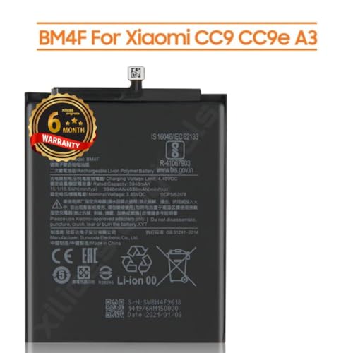 Image of BM4F Battery for Xiaomi Mi A3 M1904F3BG, M1906F9SH, M1906F9SI Battery with 6 Month warrenty** (B95)