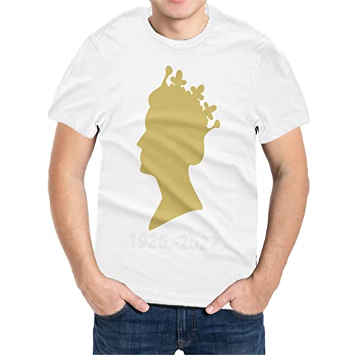 Appoo T-Shirt Elizabeth II 1952-2022 - Mémorial d'Angleterre Sa Majesté Chemise - Chemise Respirante à Manches Courtes pour Montrer Votre Respect et Votre Amour Cover