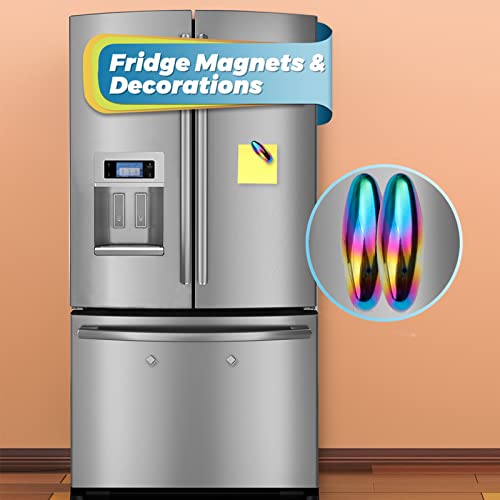 Anzmtosn ANZMTOSN645 Rattle Magnets Spinning Buzzing Snake Eggs For Adults, Hematite Magnetic thumb #5