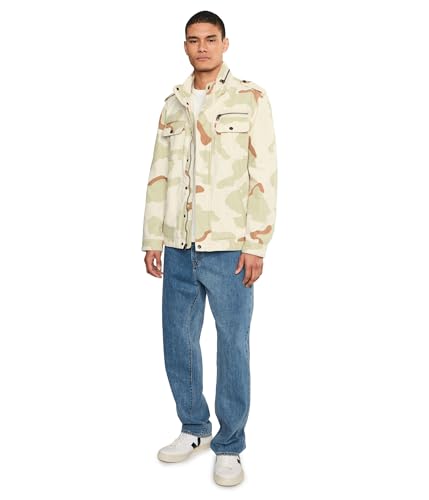 Image of LEVI'S Men's Washed Cotton Military Jacket (Regular & Big & Tall Sizes)