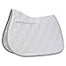 HySPEED Deluxe Pro - Sotto-sella trapuntato (Cob/Full) (Bianco/Grigio/Bianco)