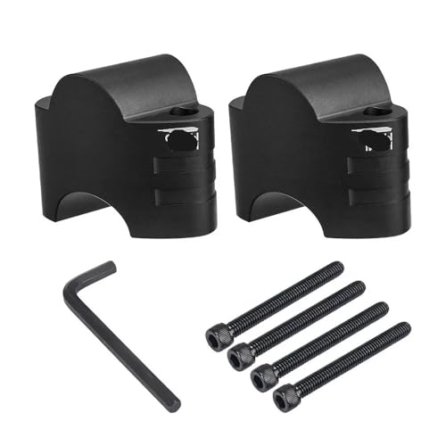 Moto pontet réhausseur guidon noir de rehausseur de guidon pour moto fxlrs low rider s 2022 2025