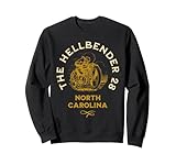 Design moto in stile vintage molto cool per coloro che hanno viaggiato The Hellbender Route 28 nella Carolina del Nord. Se ami The Hellbender Route 28 in NC, questo design è per te! Ottimo design per motociclisti per Natale, festa del papà, festa della mamma, compleanno, souvenir.