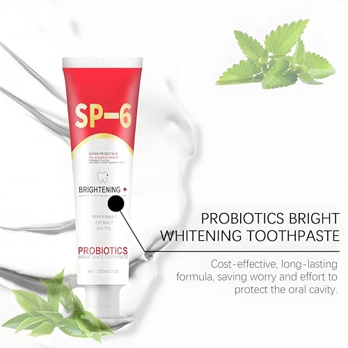 Sp-6 Toothpaste, 2pc Sp-6 Probiotic Toothpaste, Intense Whitening Toothpastes, Probiotische Zahnpasta, Deep Cleaning Care Toothpastes – Bild 6