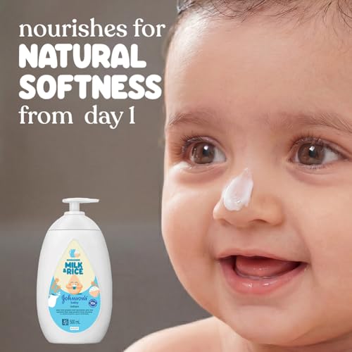 Image of Johnson's Baby Nourishing Milk & Rice Lotion 500ml
