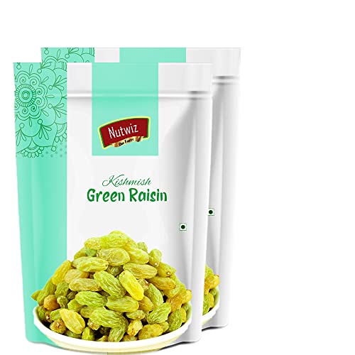 Image of Nutwiz Premium Raisins (Kandhari Raisins /Kishmish, 400G), Fresh