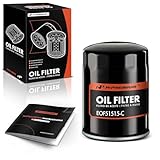 A-Premium 10K Miles Protection Spin On Oil Filter Compatible with Ford & Toyota & Nissan & Jeep &