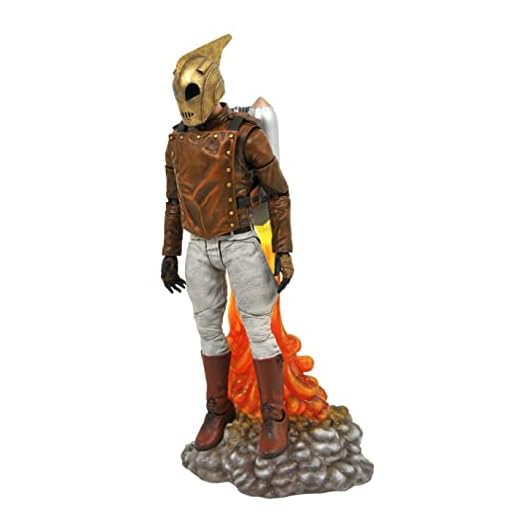 DIAMOND SELECT TOYS The Rocketeer Disney Select Classic Action Figure, Multicolor, Model:Disney Select Classic Rocketeer Af