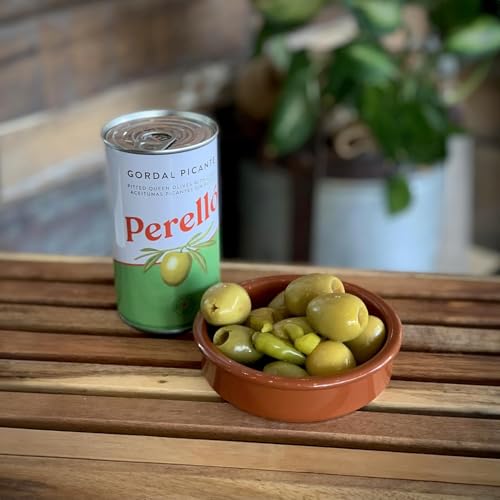 Perello Gordal Pitted Green Olives, 5 x 350g