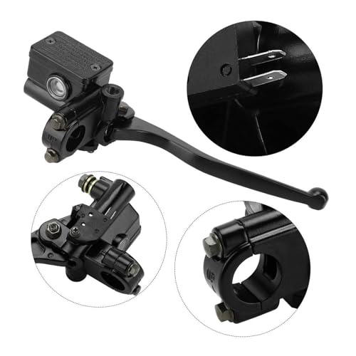 Maître-cylindre commande frein hydraulique et levier moto 22 mm - 6