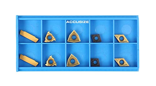 Inserts carbure 2387-2004 haute précision revêtus TiN CVD