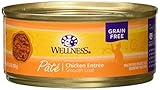 Wellness Natural Pet Food Complete Health Natural Grain Free Wet Canned Cat Food, Chicken, 5.5 oz