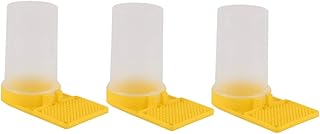 CIMAXIC 3pcs bee Water Dispenser bee Food Honey Beehive bee hive bee Waterer Cup Feeder Drinking Cup to Feed