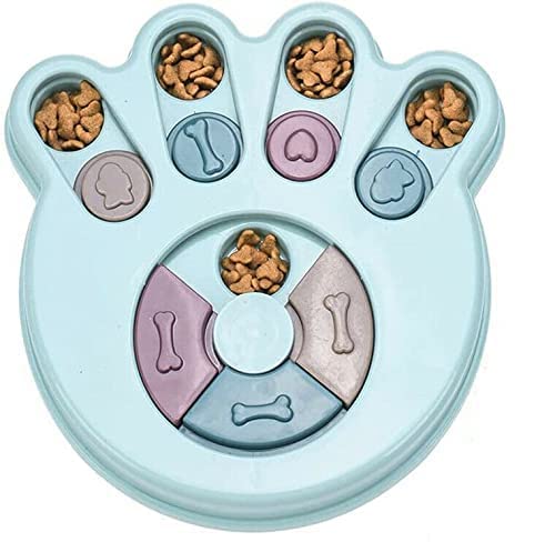 PSK PET MART Dog Puzzle Toys, Interactive Brain Games Puppy Treat Toy for Boredom, Non-Slip Slow Feeder Pet Bowl Food Dispenser, Stimulation IQ Training Box Small Medium Large (Star Design) (B09MSPLP6D) Amazon Price History, Amazon Price Tracker