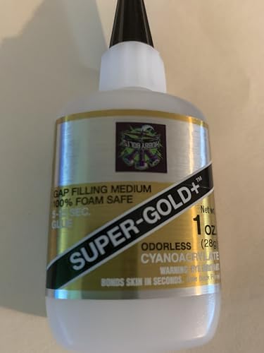 Bob Smith Foam Safe Super-Gold Thin (White Cap) Cyanoacrylate Glue, Odorless, Clear, 1 oz Bottle, Fast-Acting 3-5 Second Bond 100% Foam Safe, Hobby Bolts, BSI, Made in The USA! White Cap - Image 3