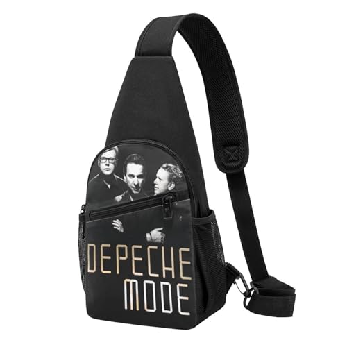 Stepgrais De&PE&Che, Musikband, Brusttasche, modische, grafische Umhängetasche, Umhängetasche, Schulterrucksack für Wandertagesrucksäcke