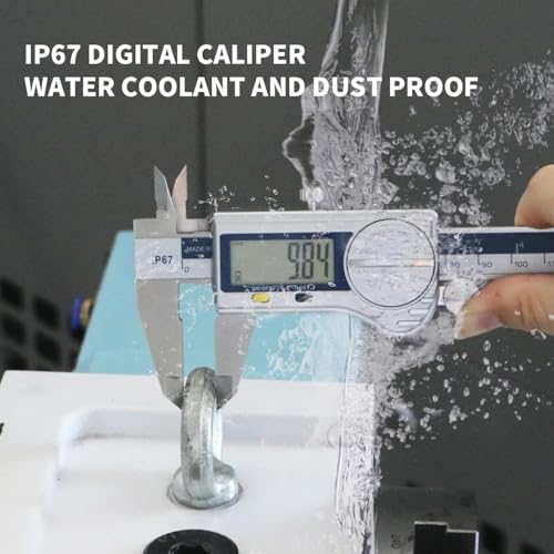 Calibrador digital IP67 de acero inoxidable y 300mm para medir con alta precision 3
