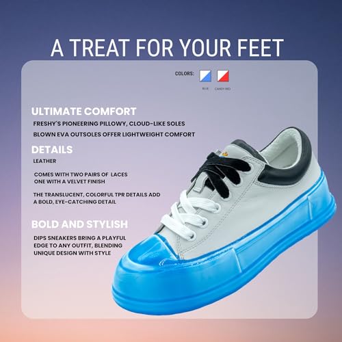 Dips, Fashion Sneakers. Candy Dipped Comfortable Platform Shoes. Cushioned, Trendy Everyday Mens and Womens Sneakers3