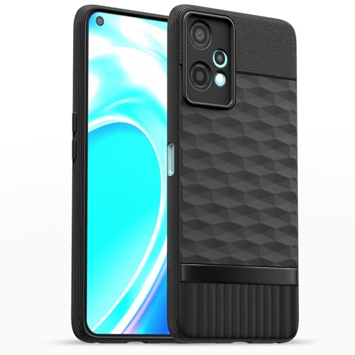 Image of Outlouders Bumper Case for OnePlus Nord CE 2 Lite 5G | Full Camera Protection | TPU Soft Flexible Shockproof Back Cover (Black)
