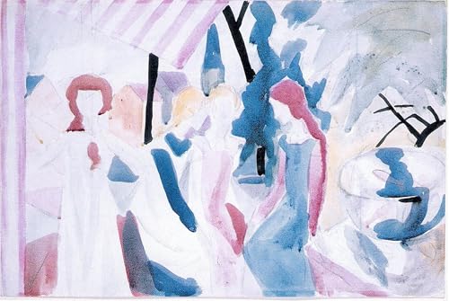 Peinture poster pour réveiller un mur blanc de salon 60x90cm