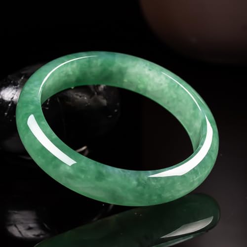 Bracelet jadéite vert émeraude véritable un bijou en pierre précieuse d'exception