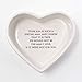 Mother of the Groom Gift or Mother's Day Gift for Mother-in-law, Handmade Ceramic Heart Keepsake Box with Lid and Jewelry Holder - Thank you for Raising the Man of My Dreams