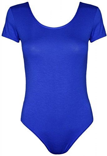 Body sans manches stretch bleu électrique grand confort taille SM 36-42