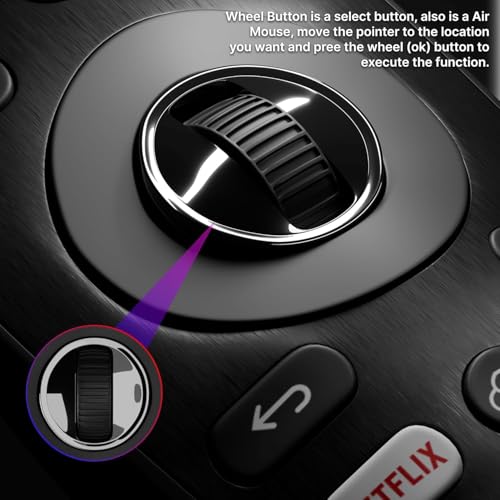 Image of LG TV Remote Compatible with Smart Android WebOS 4K LED TV, Works with MR650, MR19BA, MR20GA, MR21GA, Voice & Pointer Function, Black LED 703 VC