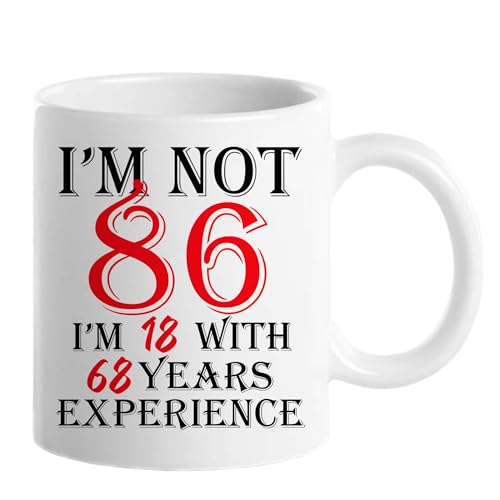 1939 86th Birthday Gifts for Women Men, Turning 86 Years Old Birthday Gift Coffee Mug, Funny 86th Birthday Gifts Ideas - Fathers Day Mothers Day Christmas Birthday for Mom, Dad, Grandma, Grandpa