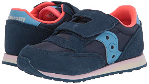 Saucony Girls Baby Jazz Hook & Loop Sandal, Navy, 4 Little Kid Us #TOP6