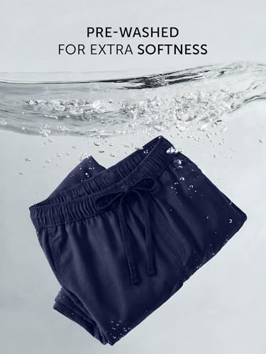 Image of XYXX Combed Cotton Solid Drawsting Pyjama for Men