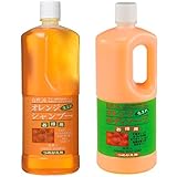 アズマ商事の 自然派 オレンジシャンプーとボディーソープの 詰め替え用セット 各1000ml 旅美人