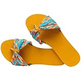 Havaianas Women's Tongs Femme You Saint Tropez Mesh Flip-Flop, Yellow, 1.5 UK - Image 4