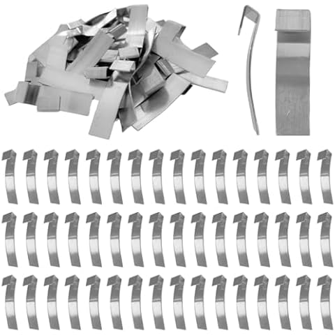50 Overlap Glazing Clips for Greenhouses Cover