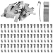 50 Part Formed Greenhouse Overlap Glazing Clips