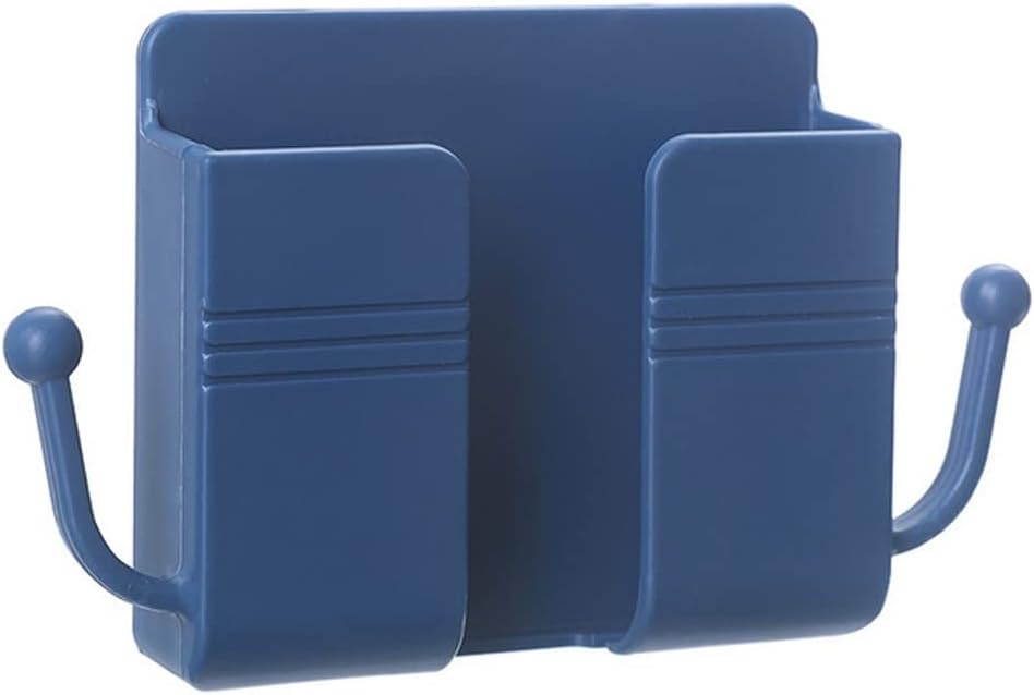VIDI Wall-Mounted Mobile Phone Rack Remote Control Storage Box Charger Hook Line Charging Base Bracket