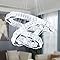 3-Ring Crystal LED Chandelier – Modern Adjustable Pendant Light For Dining Room, Bedroom, Living Room