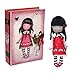 Gorjuss CK-11F-G Set Regalo Muñeca y Joyero con Candado - Time To...