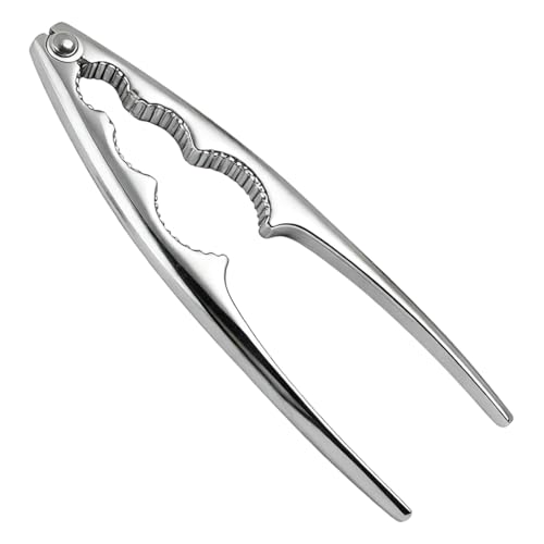 Casse-Noix Multifonction, Casse-Noisette Métal Casse Noix Casse-Noix en Acier Inoxydable pour Les Noix, Noisettes, amandes, Fruit de mer, Casse-Noisettes, Homard, noix de pécan