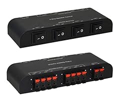 Black 1 x 4 Way Terminal