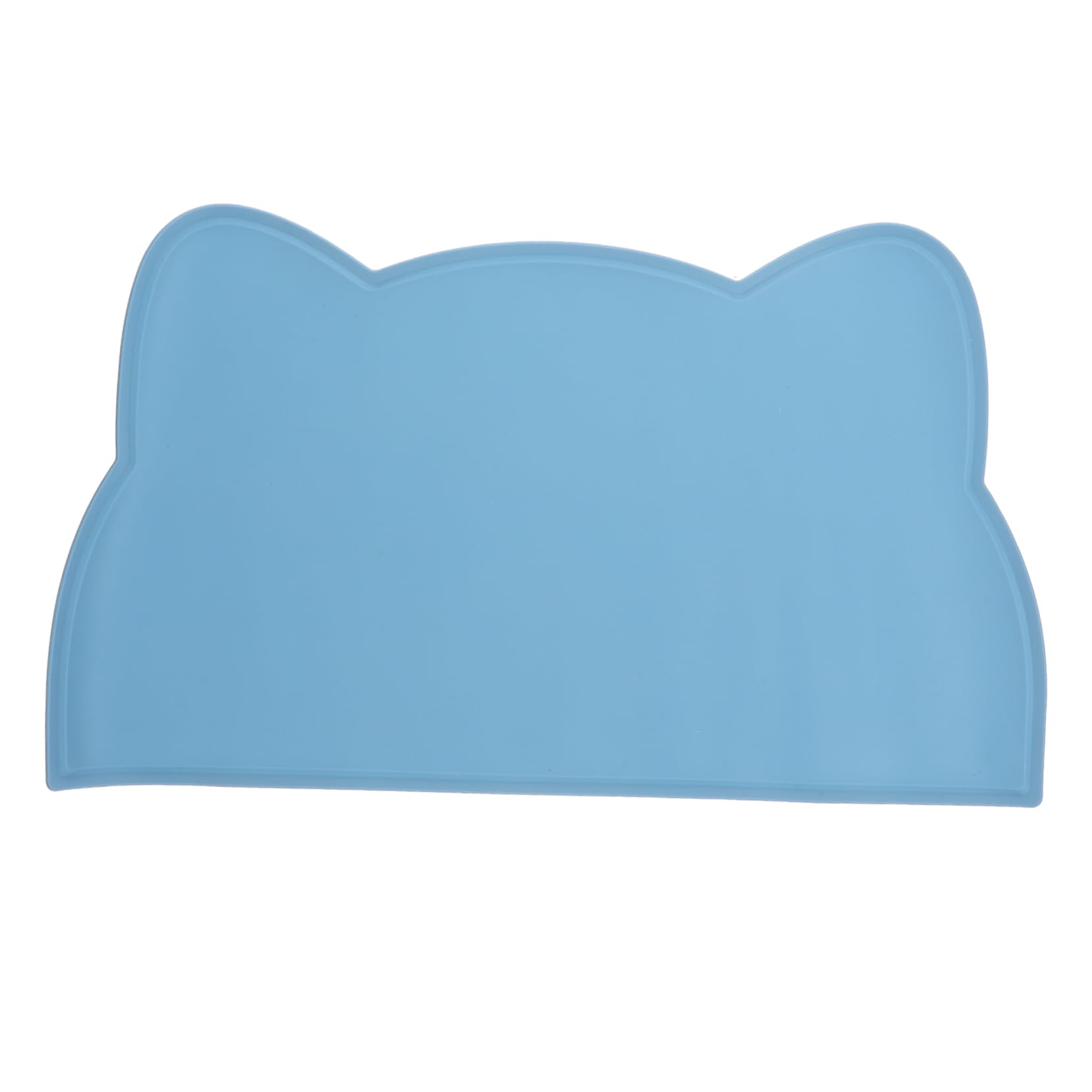 Sosoport Silicone Dog Food Mat Non Skid Pet Feeding Placemat for Cats and Dogs Easy to and Durable Household Feeding Cushion