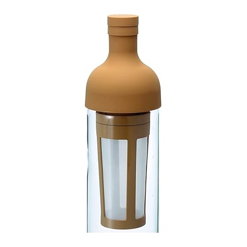 Miniatura 10 de Hario Botella de vino de café frío, 23.7 fl oz, verde azulado profundo