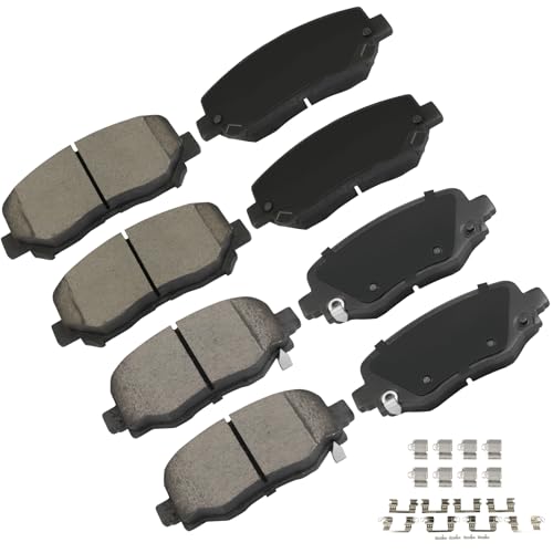 cciyu D1640 & D1734 Front & Rear Ceramic Disc Brake Pads