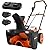 MAXLANDER Snow Blower Cordless, 40V 20-Inch Brushless Cordless Snow Blower with Dual LED Lights, 180° Rotating Chute, Electric Snow Blower Battery Powered?2 x 4.0Ah Batteries and Charger Included?