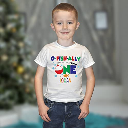 One Birthday Outfit Bodysuit Baby Boy, Big One Fishing Themed First Birthday Shirt Family Matching Fishing Shirts (DT POD One)3