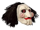 saw maske schwein Maske thematys Horror Maske Halloween Karneval Kostüm Fasching Party (Jig Saw)
