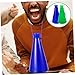 KICHOUSE 4pcs Megaphone Speaker for Birthday Party Camping Halloween Megaphone Cheer Noise Makers