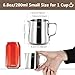 Milk Frothing Pitcher, Dailyart 6.8oz/200ml Milk Frother Cup 304 Stainless Steel Steaming Pitcher With Internal Scale, Espresso Accessories, Frother Pitchers For Espresso Machine Cappuccino Latte Art