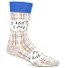 Blue Q Mens Novelty Crew Socks - I Don't Care I'm High (Mens Size 7-12)