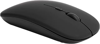 Maus Bluetooth, Maus Kabellos Funkmaus Mouse Schwarz Wireless Mouse Bluetooth 5.0 Silent Office für OS X/MI/Laptop Tablets Computer PC